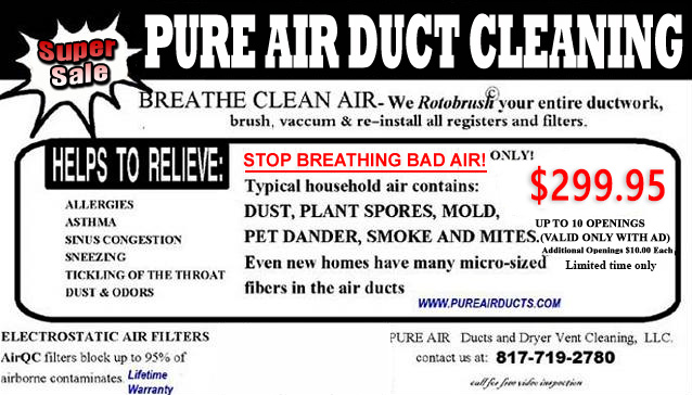 Air Duct Coupon