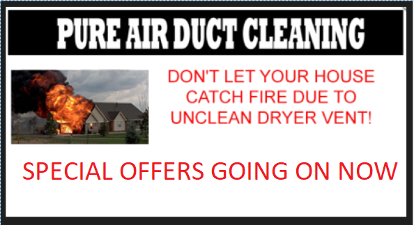 dryer vent cleaning special offers